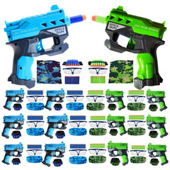 Wishery Nerf mini gun set for kids; ideal for fast outdoor battles