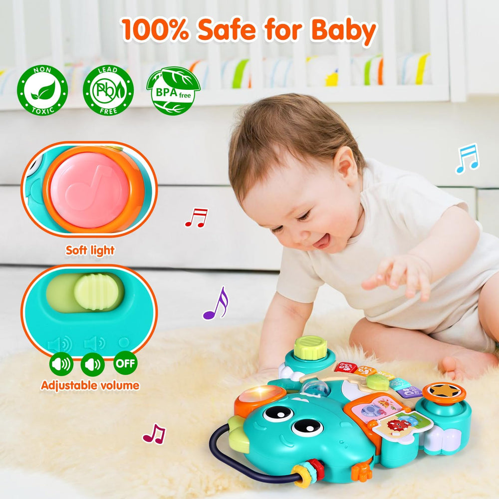WITALENT dinosaur keyboard offers music mode for musical discovery.