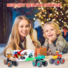 WITALENT small-hand friendly monster truck size, easy to grip for toddlers.