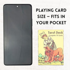 Miniature cards rich in detail for study and intuitive readings.