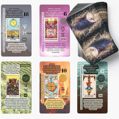 Witchy Cauldron Spanish tarot deck box for elegant, gift-ready storage and display