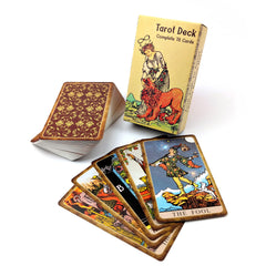 Witchy Cauldron tarot cards cardstock durability for long-lasting use.