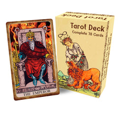 Witchy Cauldron tarot cards deck front with crisp imagery for easy daily readings.
