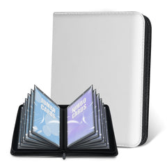 WITHYU jumbo card binder cover in premium PU leather protects prized cards.