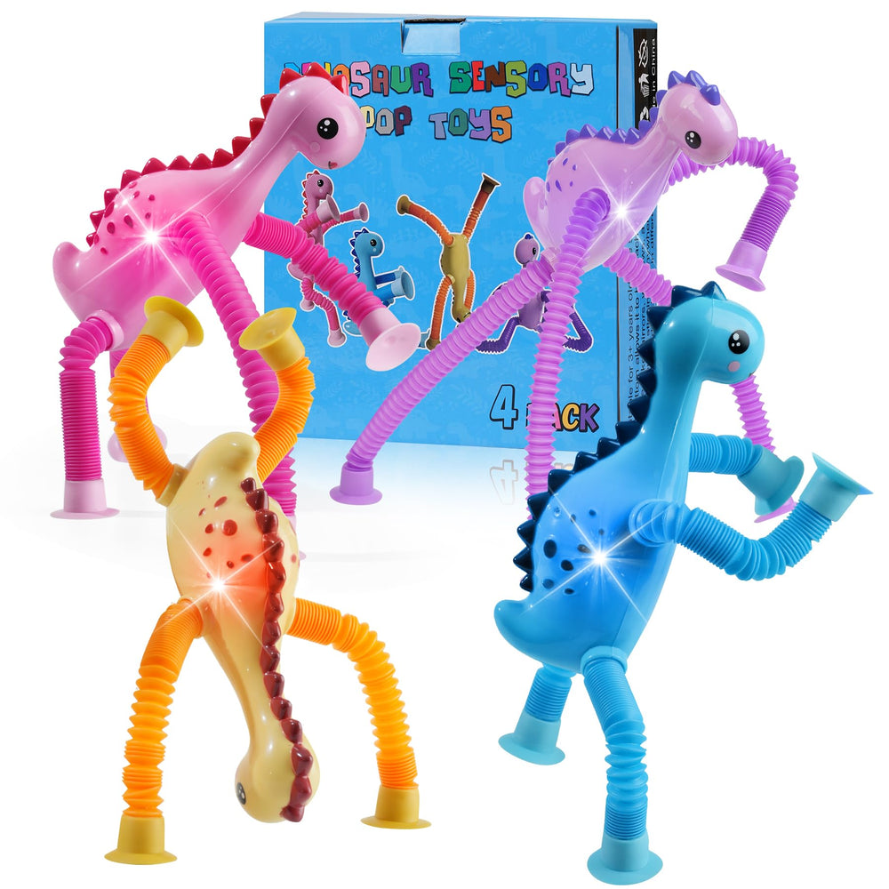 Witmelt dinosaur pop tubes make a thoughtful gift for kids