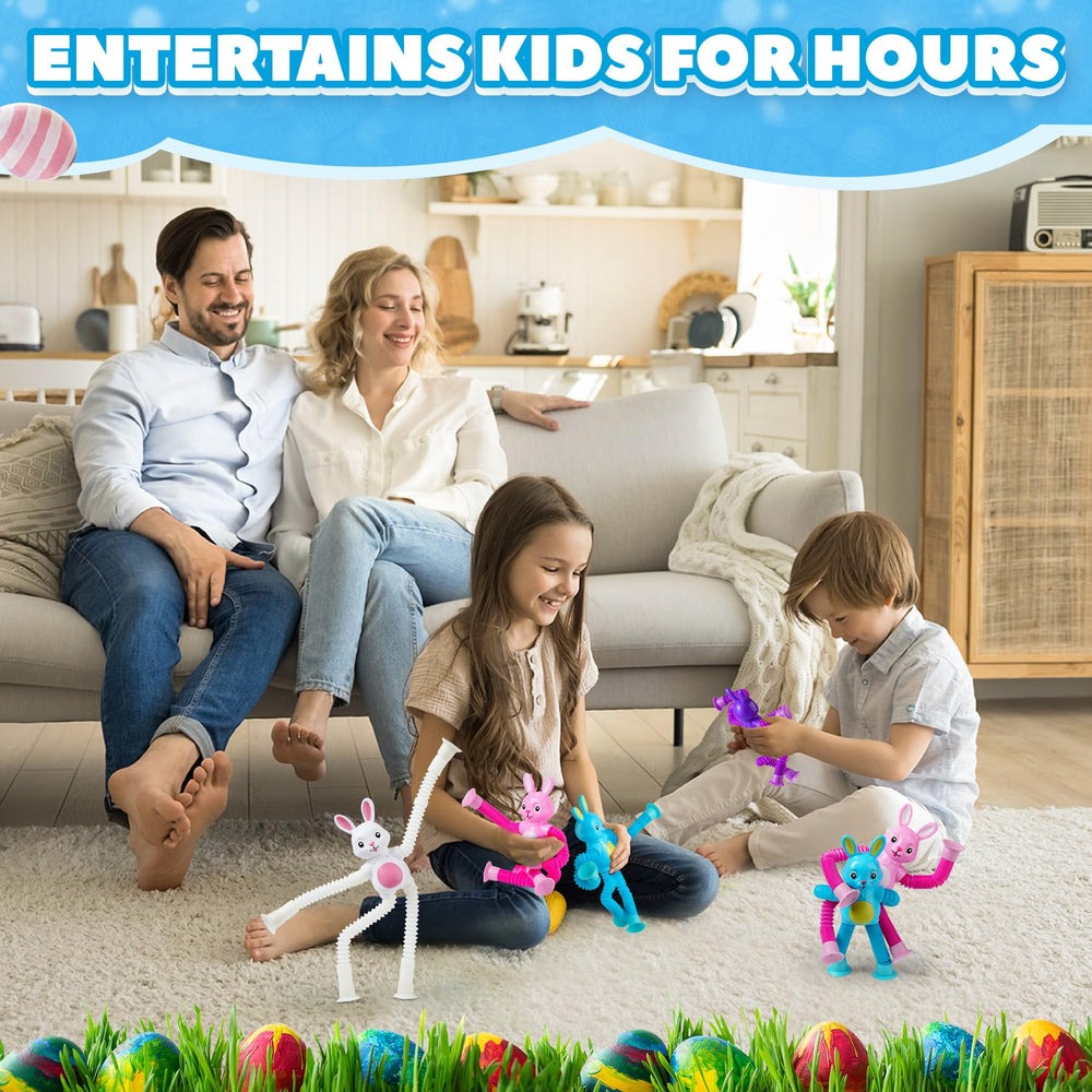 Witmelt Easter basket stuffer pop tubes surprise kids with tactile play.