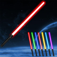 Witmur light sabers in seven colors with motion-sensor effects for dynamic battles