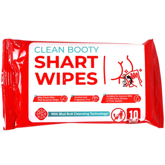 Witty Yeti Shart Wipes 1Pk pack front for quick on-the-go cleanups