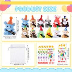 Wiwiqing birthday theme tags highlighting appreciation and gifting.