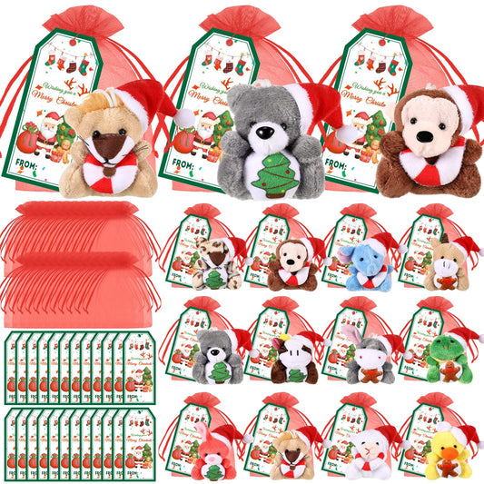 Wiwiqing Christmas plush gingerbread-man, a cute party favor for stockings and gifting.