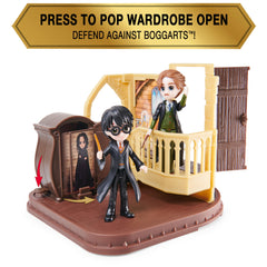 Wizarding World Harry Potter 3-inch figure posed for spell casting.