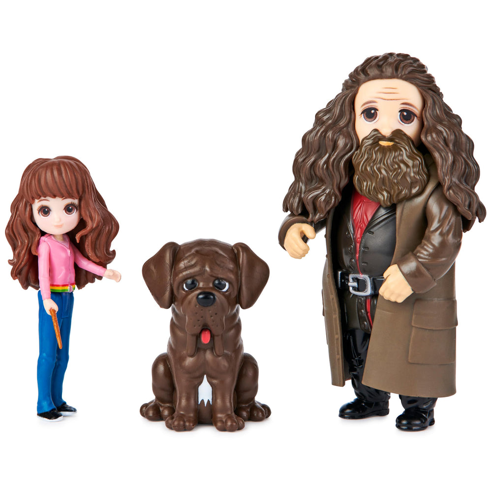 Wizarding World Hermione 3-inch figure in Prisoner of Azkaban outfit for imaginative spellplay.