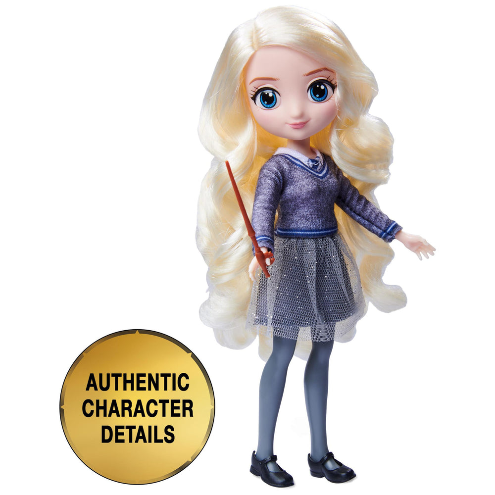 Ravenclaw sweater detail highlights authentic school wardrobe