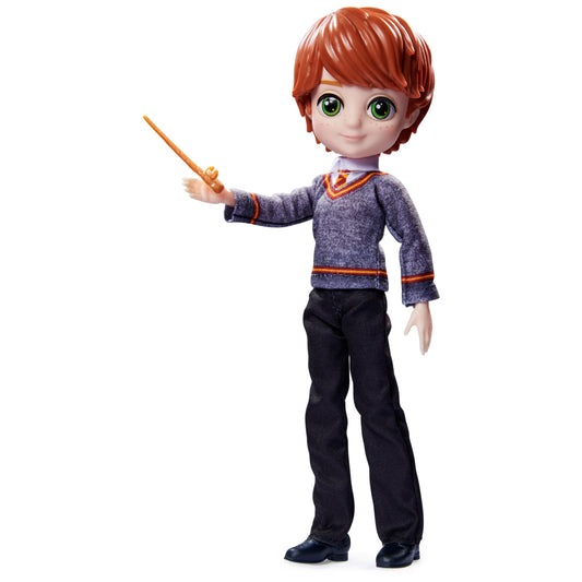 Wizarding World Ron Weasley doll face detail for expressive pretend play.
