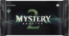 Wizards of the Coast Mystery Booster 2 pack front view, ideal for collectors and casual players