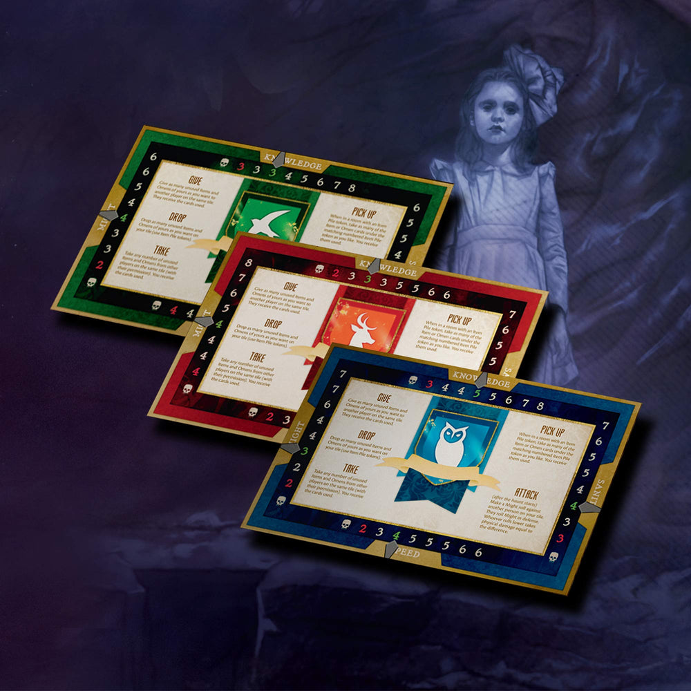 Wizards of the Coast Betrayal Legacy house map setup for tense exploration