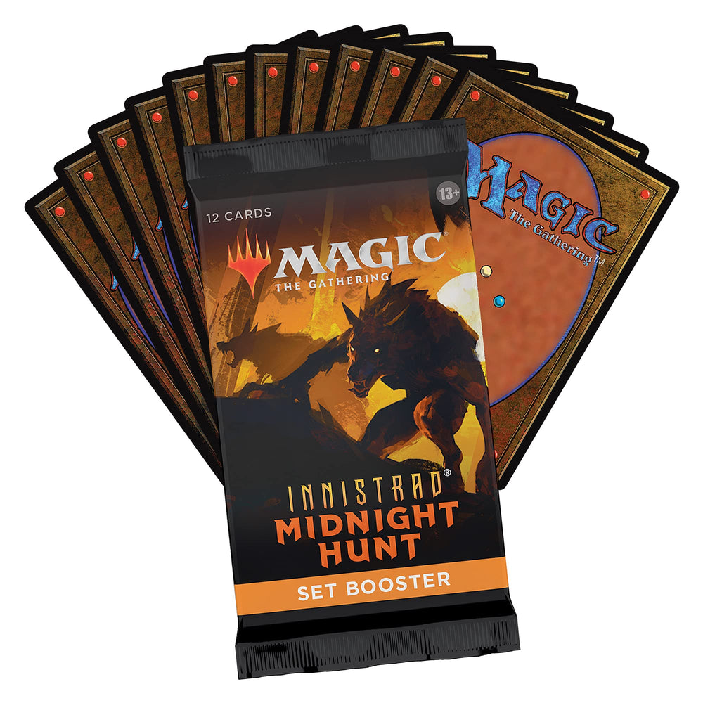 Wizards of the Coast Innistrad Midnight Hunt rares and mythics highlight rare pull possibilities for collectors.