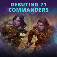Each pack includes two legendary cards to broaden Commander options.