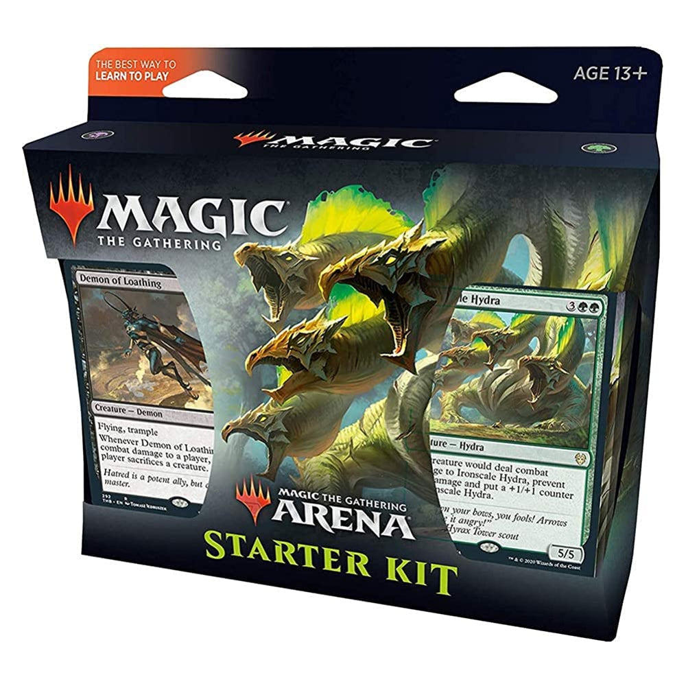 Wizards of the Coast MTG Arena Starter Kit with two decks ready for quick matches.