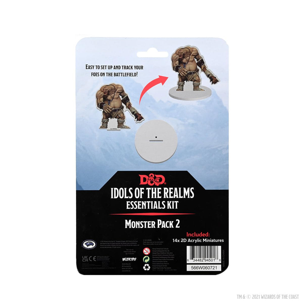 WizKids Ogre 2D miniature adds a classic big-baddie option to your game.