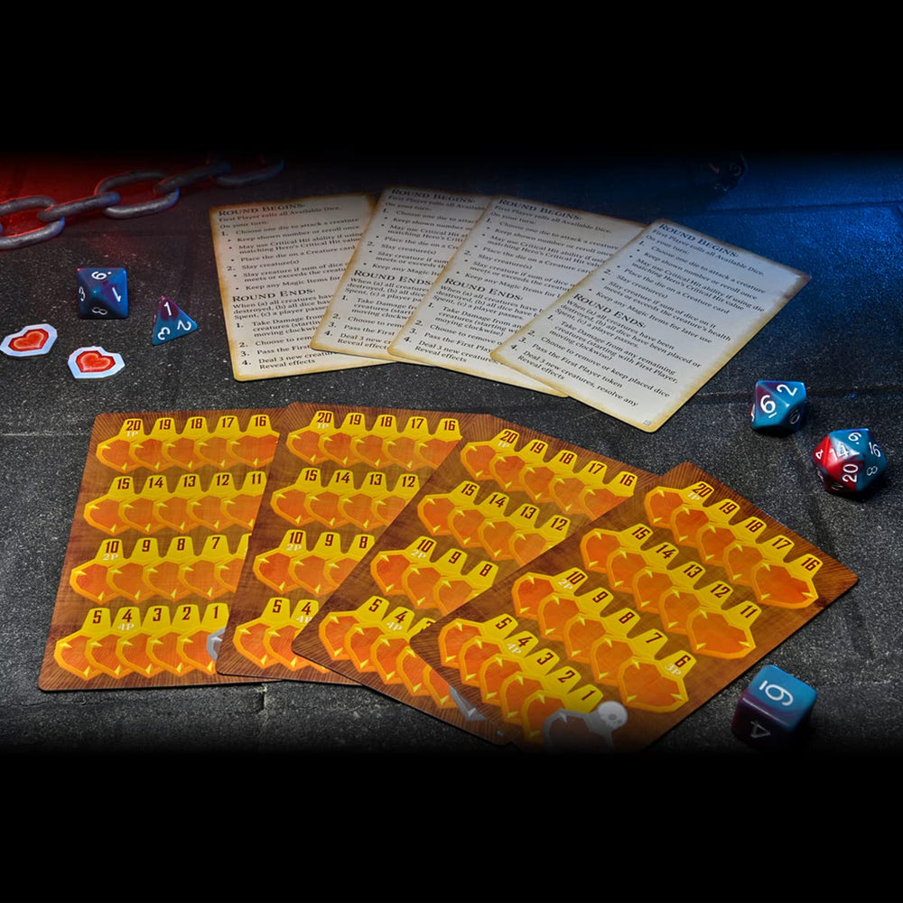 WizKids Dice Conquest trap cards for optional advanced encounters