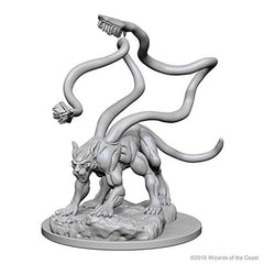 WizKids Displacer Beast miniature front view, highly detailed for painting
