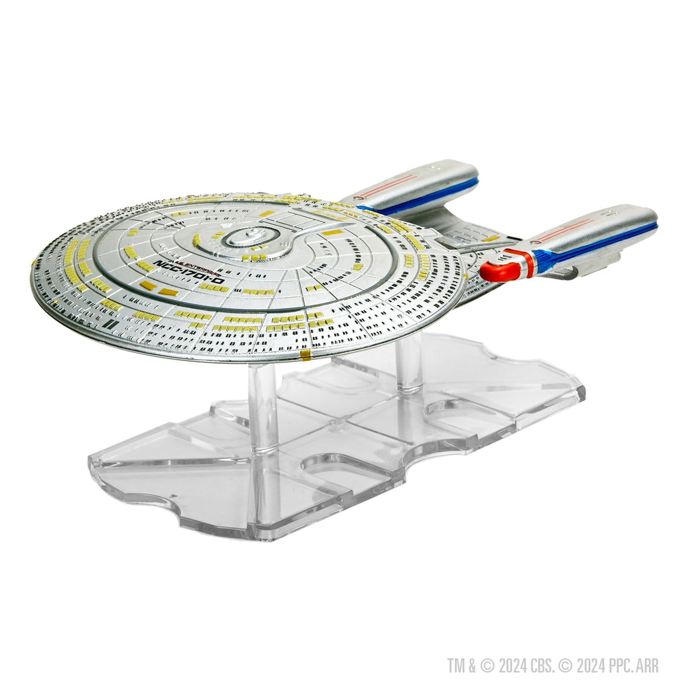 Enterprise-D saucer separation detail ready for dramatic display.