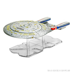 Enterprise-D saucer separation detail ready for dramatic display.