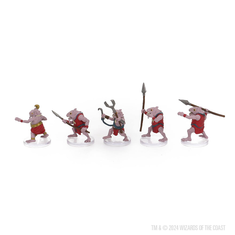 WizKids Kuo-Toa Warband lake-dweller figure for underwater battle scenes.