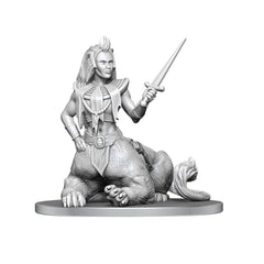 WizKids Lamia Nolzur’s base closeup, highlighting detailed base for posing and painting.
