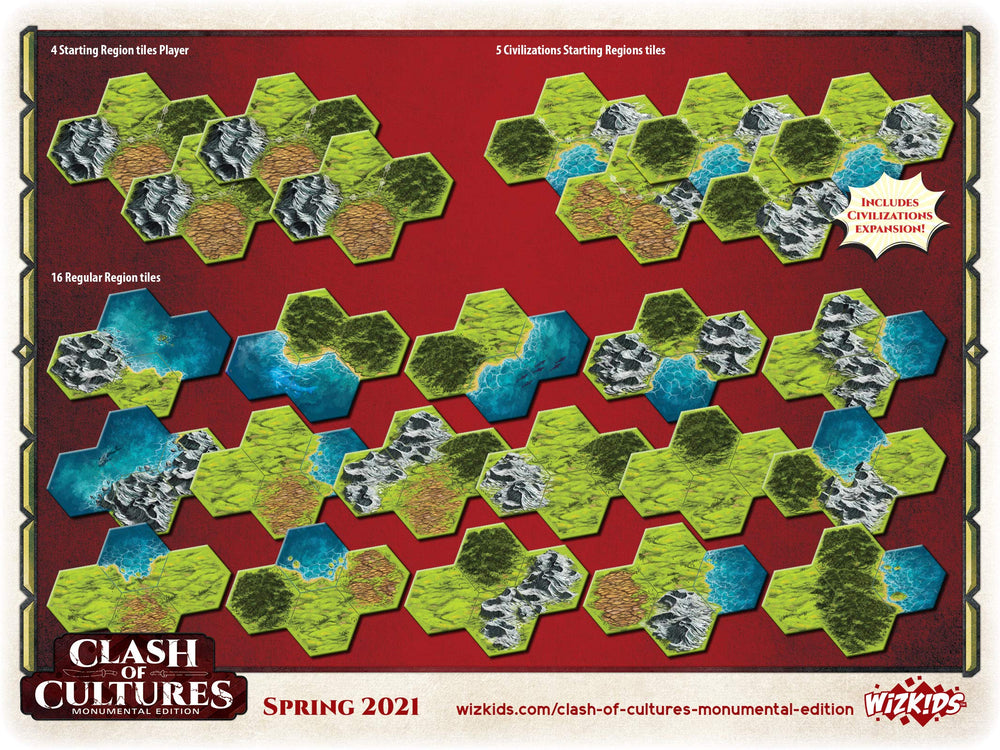 WizKids Monumental Edition tokens streamline resource tracking and combat