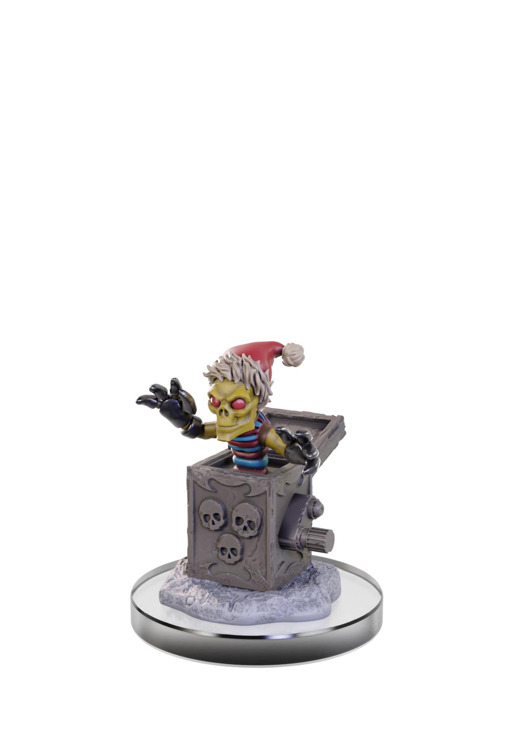 WizKids Nolzur's Carrionettes unpainted figure, ideal for beginner-friendly tabletop color practice.