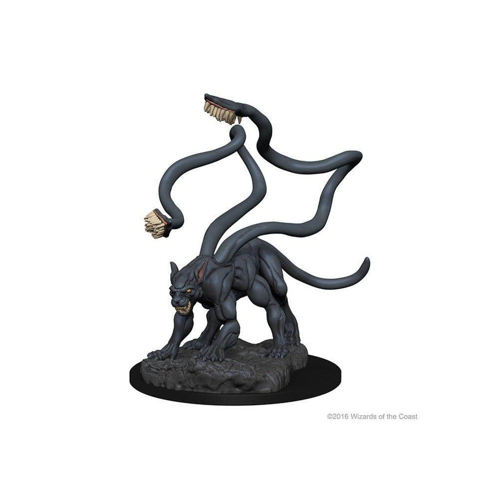 WizKids Displacer Beast back view shows intricate sculpting for painters