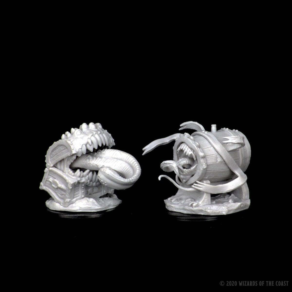 WizKids Nolzur's Mimics paint-ready figure with primed surface for Vallejo paints.