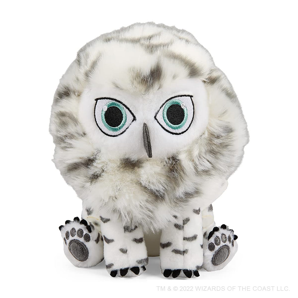 WizKids Owlbear Plush shown up close for cuddling and display benefits.