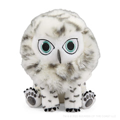 WizKids Owlbear Plush shown up close for cuddling and display benefits.