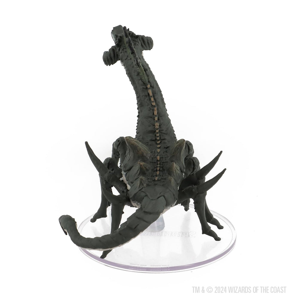 WizKids Spiderdragon towering model on dungeon battlefield during encounter