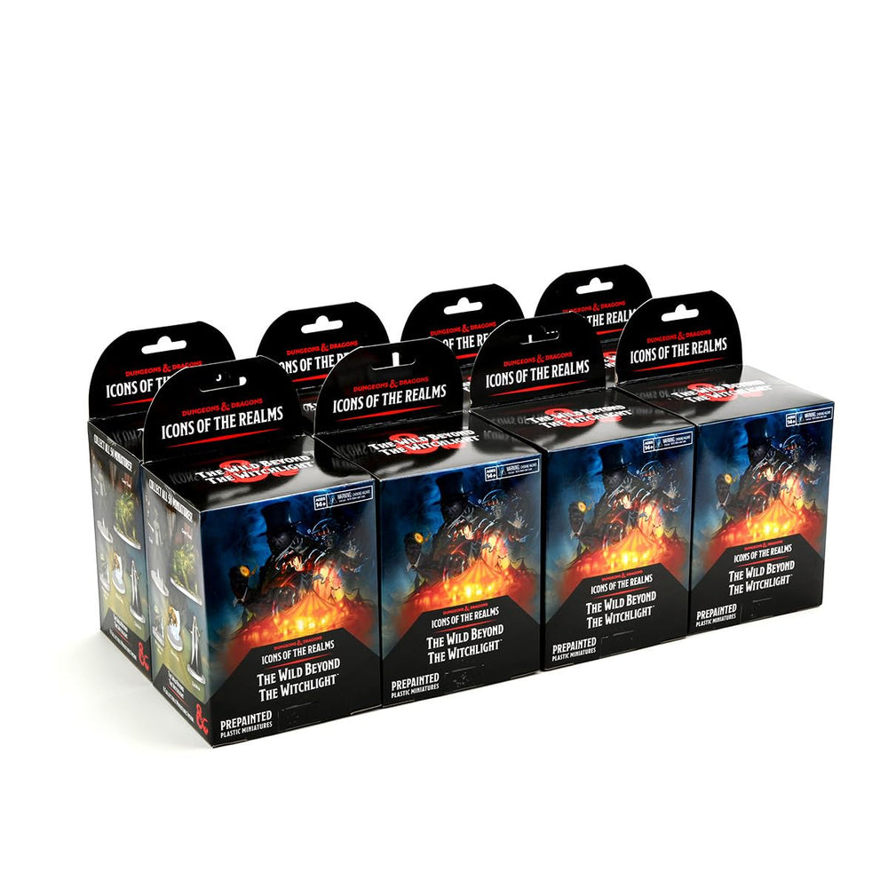 WizKids booster brick packaging for The Wild Beyond the Witchlight, ready for table play.