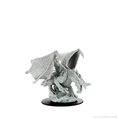 WizKids pre-primed dragon figurine ready for color experiments.