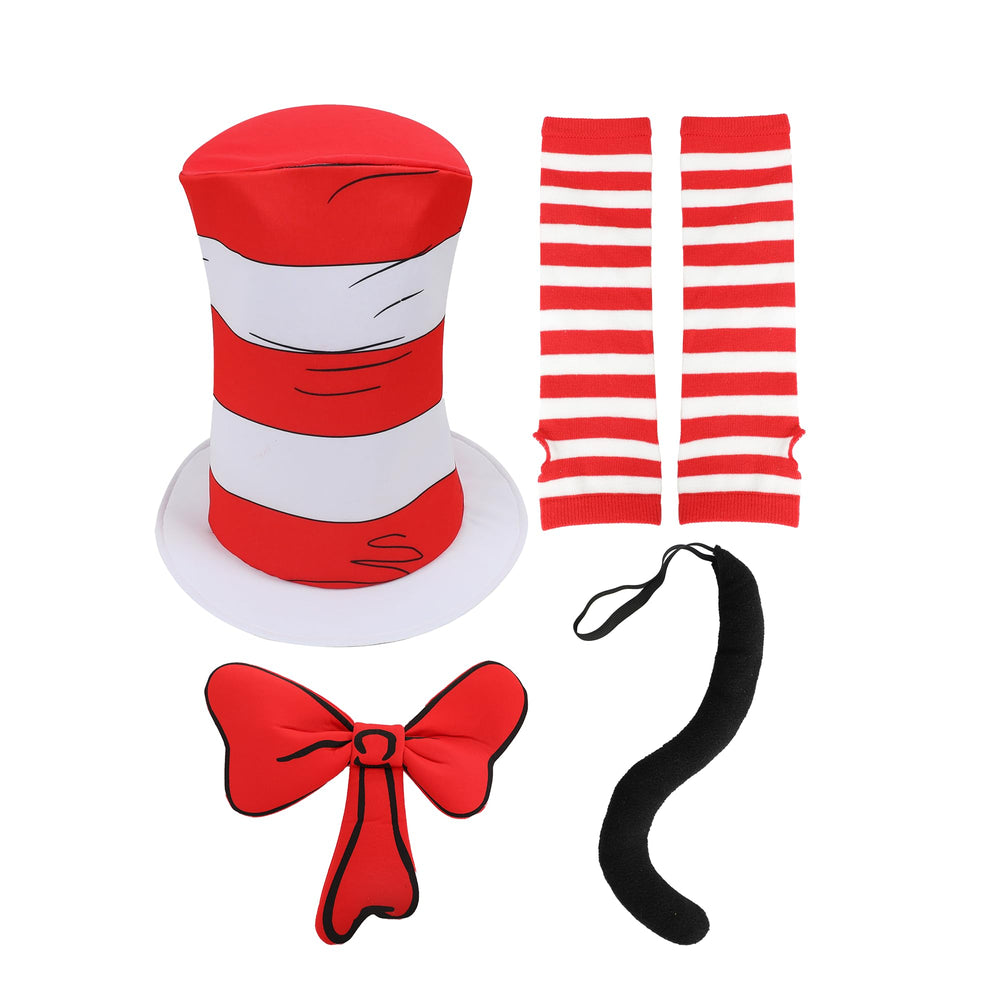 Wizland Kid Cat Hat Kit striped hat highlights durable felt for lasting wear
