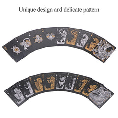 WJPC frosted texture provides grip and smooth shuffling.