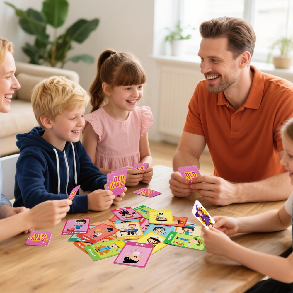 Wkchxd four decks enable 2-6 players for inclusive family fun.
