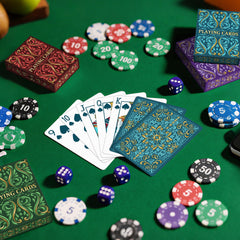 Wkchxd purple deck with standard index for easy readability