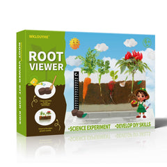 WKLOUYHE Root Viewer Kit kid window reveals underground view for curious learners.