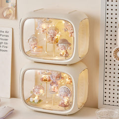 WMM Clear Acrylic Display Box with Door keeps collectibles visible and protected.