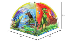 W&O Dino Super Dome pop-up design for quick setup