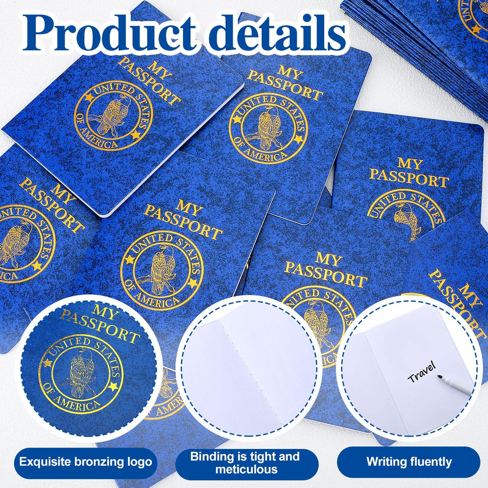 Woanger passport inside pages, six blank sheets for doodles