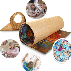 Wobehsk elephant puzzle on table during assembly supports family time