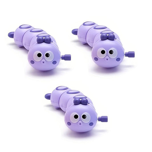 WOBOX purple wind-up caterpillar toy sparks playful learning for toddlers