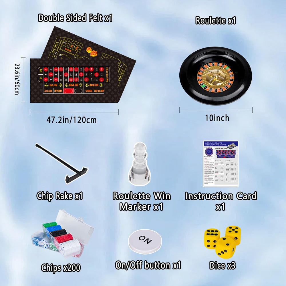 WodGod craps dice set ready for classic table action at home.